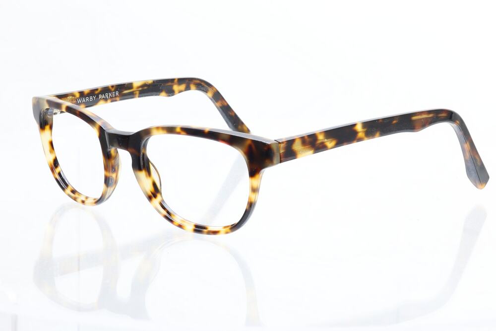 Warby Parker Preston 235 49-20-140mm Eyeglasses FRAMES ONLY - FAIR CONDITION